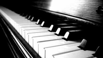 Wallpaper Piano Keys Light Reflection Wood