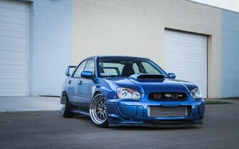 Subaru Impreza Wrx Blue HD Wallpaper