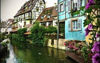 Wallpaper France Windows Building Home Channel Pots