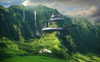 Sci Fi City Wallpaper