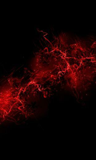Abstract Red Art Android Wallpaper