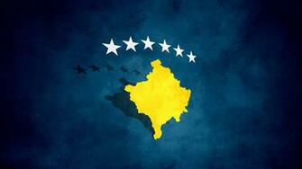 Kosovo Flag Wallpaper High Definition Quality Widescreen