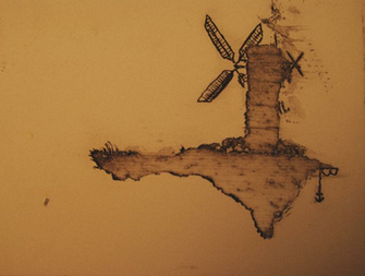 Gorillaz Windmill Print By Jpmeister