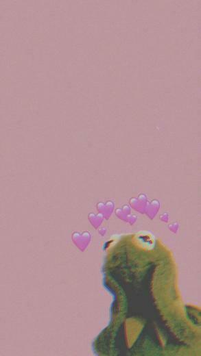 Aesthetic Heart Meme Wallpaper