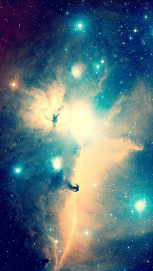 Blue Galaxy Reagent X Wallpaper