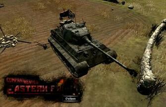 Company Of Heroes Tank Fire Wallpaper