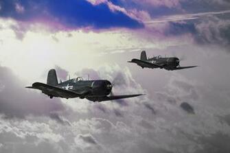 Navy Corsair Wallpaper HD