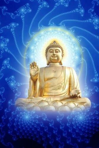 Blue Buddha Statue iPhone Wallpaper Background And Themes