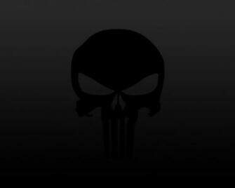 Evil Skull Wallpaper Black