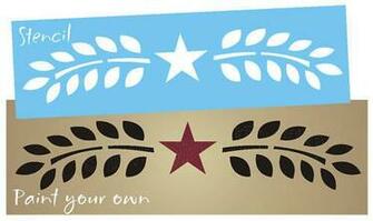 Source Url Picclick Stencil Primitive Crow Barn Star