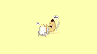 Funny Fun Wallpaper Art Simple
