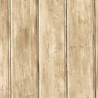 Rustic Weathered Bead Board Wallpaper Waincotting