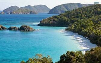 Trunk Bay Saint John HD Wallpaper Res