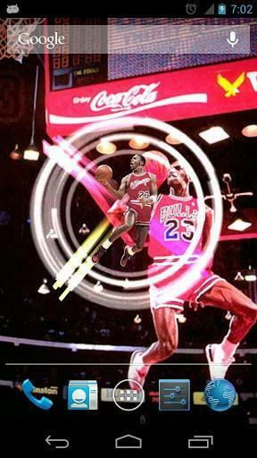 Bigger Michael Jordan Live Wallpaper For Android Screenshot