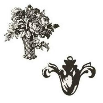 Anna Griffin Toile Baskets Wallies Wallpaper Border