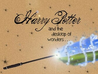 Harry Potter And The Desktop Of Wonders Wallpaper