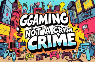 Gaming Is Not A Crime Wallpaper