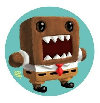 Wallpaper iPhone Domo And Spongebob For