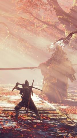 Sekiro Boss Battle Corrupted Monk 8k Wallpaper