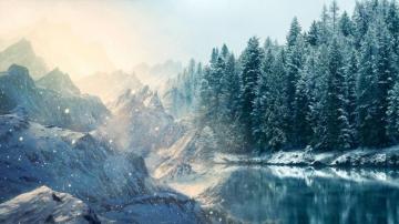 Manipulation Cg Digital Art Artistic Rivers Lakes Water Reflection