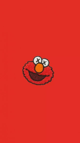 Kaws Wallpaper Elmo Cool
