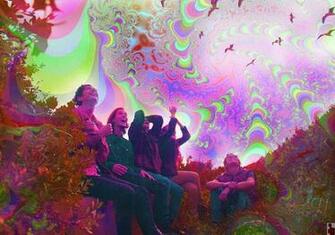 Trippy Acid Alien Art