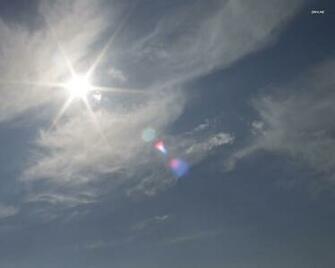 Sun Shining Through Clouds Wallpaper Photography