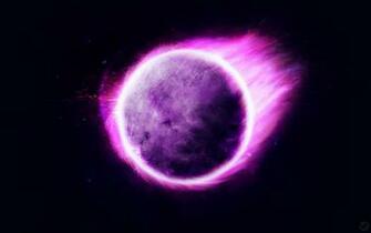 Strange Purple Planet HD Wallpaper