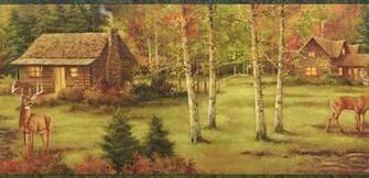 Fall Deer Wallpaper Border Inc