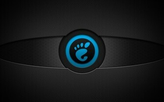 Dark Linux Gray Cyan Gnome Wallpaper Grey