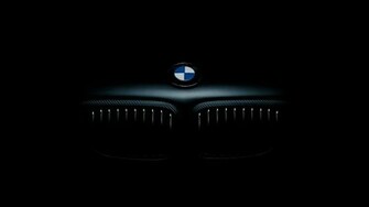 Bmw Logo Car Dark Wallpaper