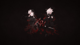 Kakashi And Obito Wallpaper By Silentpotatogfx