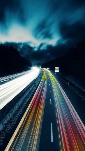 Wallpaper HD Awesome Highway Abstract iPhone