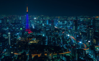 Tokyo At Night Wallpaper On