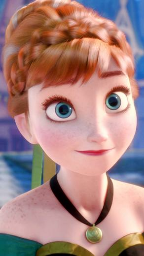 Frozen Anna Phone Wallpaper