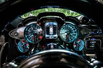 Of Pagani Huayra Interior Photo Speedometer