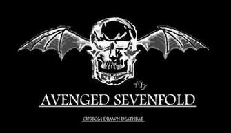Custom Drawn A7x Deathbat By Darkness68