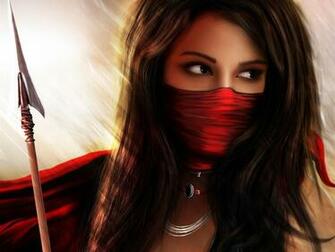 Beautiful Amazon Warrior Girl Wallpaper HD