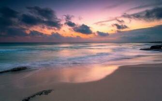 4k Vague HD Coucher De Soleil Oceanscape Fond D Cran