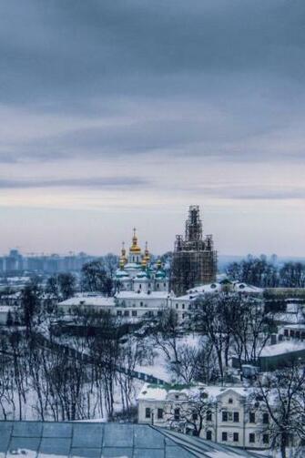 Russia Winter Extra Wide HD Wallpaper Art Fantasy