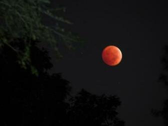 Passover Blood Moon HD Wallpaper