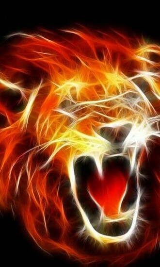Lion Live Wallpaper For Android Neon