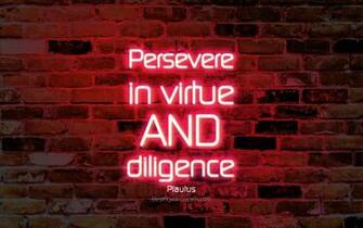 Wallpaper Persevere In Virtue And Diligence 4k Purple