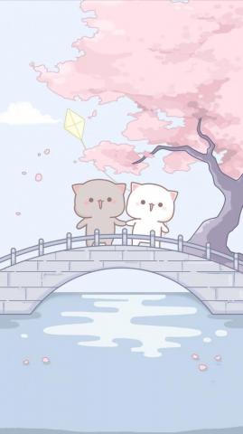 Pri On Amo Cute Cartoon Wallpaper Anime Cat