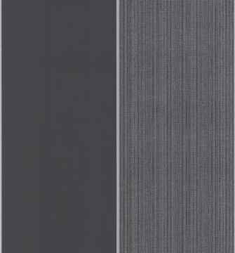 Bold Stripe Black Charcoal Wallpaper Designer Wallcovering Home