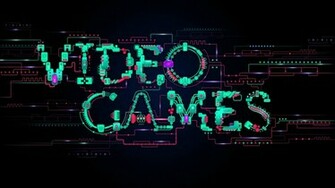 Video Games Typography Desktop Pc And Mac Wallpaper
