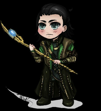 Loki Chibi Practice By Pirahnnya