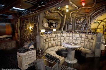 The Life Sized Millennium Falcon Looks Ready For Lift Off In New