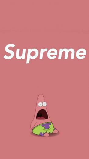 Supreme Spongebob Wallpaper Phonewallpaper iPhone Android