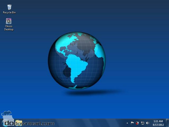 Blue Spinning Globe Wallpaper Image 3d